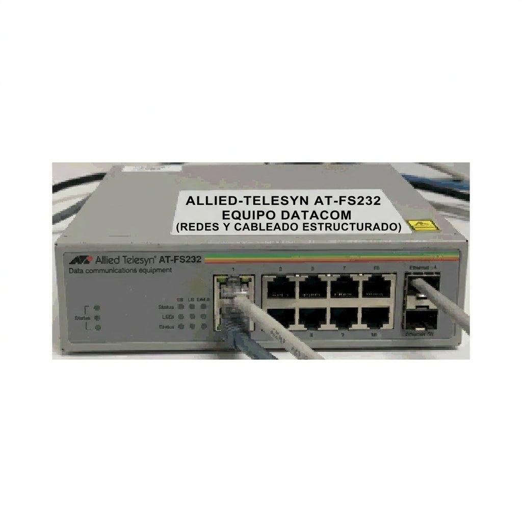 ALLIED-TELESYN AT-FS232 EQUIPO DATACOM (REDES Y CABLEADO ESTRUCTURADO)