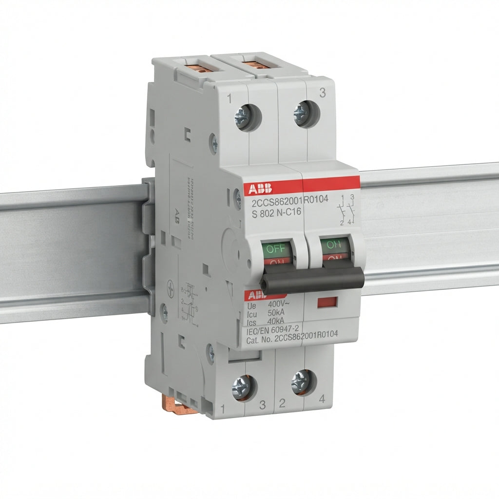 ABB 2CCS862001R0104 INTERRUPTORES TERMOMAGNETICOS MINIATURA RIEL DIN