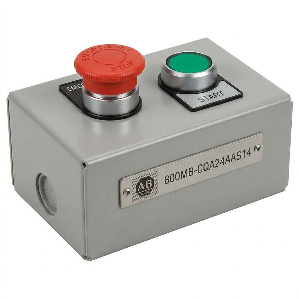 ALLEN-BRADLEY 800MB-CQA24AAS14 BOTONES PULSADORES BOTONERAS Y ACCESORIOS
