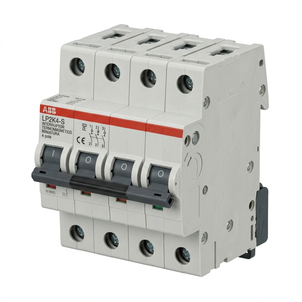 ABB LP2K4-S INTERRUPTORES TERMOMAGNETICOS MINIATURA RIEL DIN