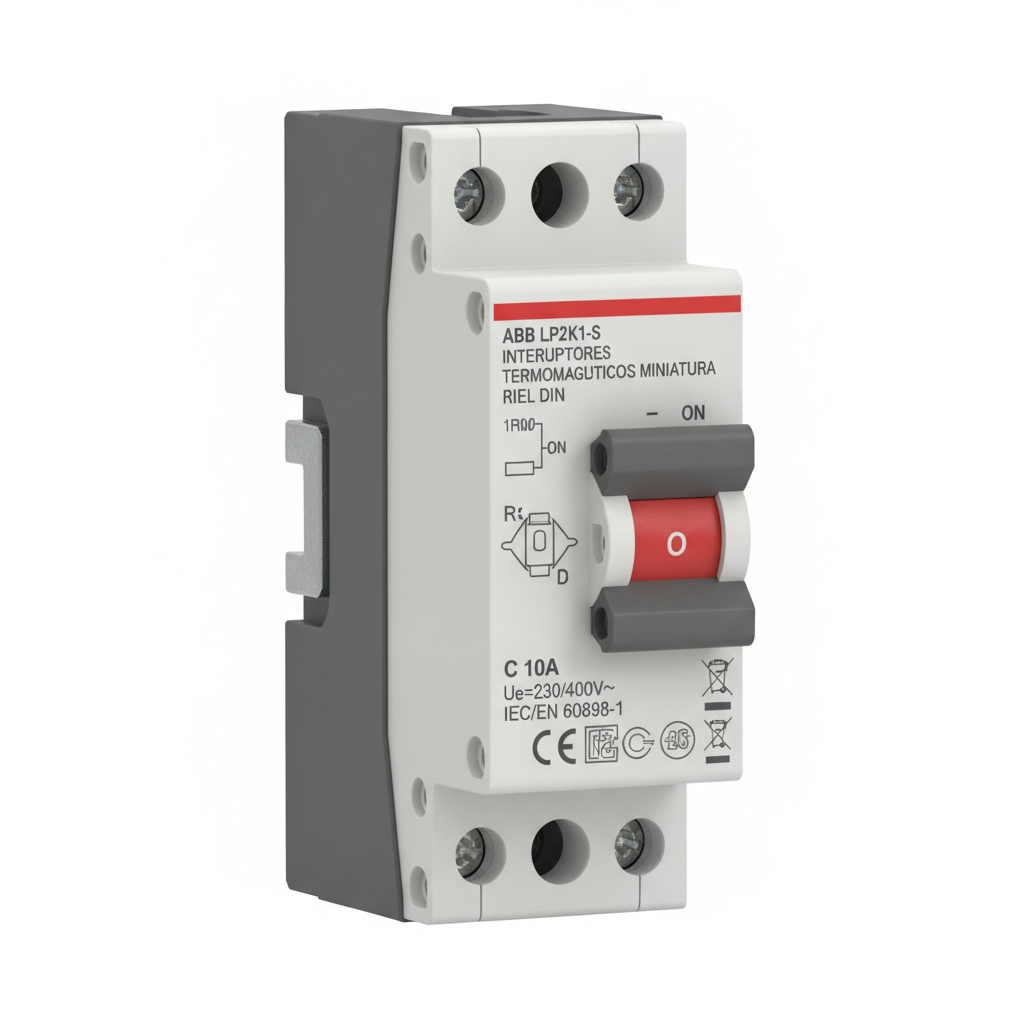 ABB LP2K1-S INTERRUPTORES TERMOMAGNETICOS MINIATURA RIEL DIN