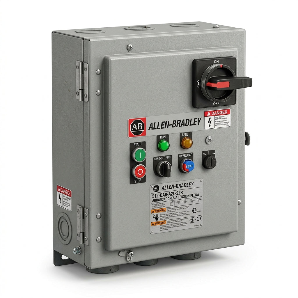 ALLEN-BRADLEY 512-DAB-A2L-22R ARRANCADORES A TENSION PLENA