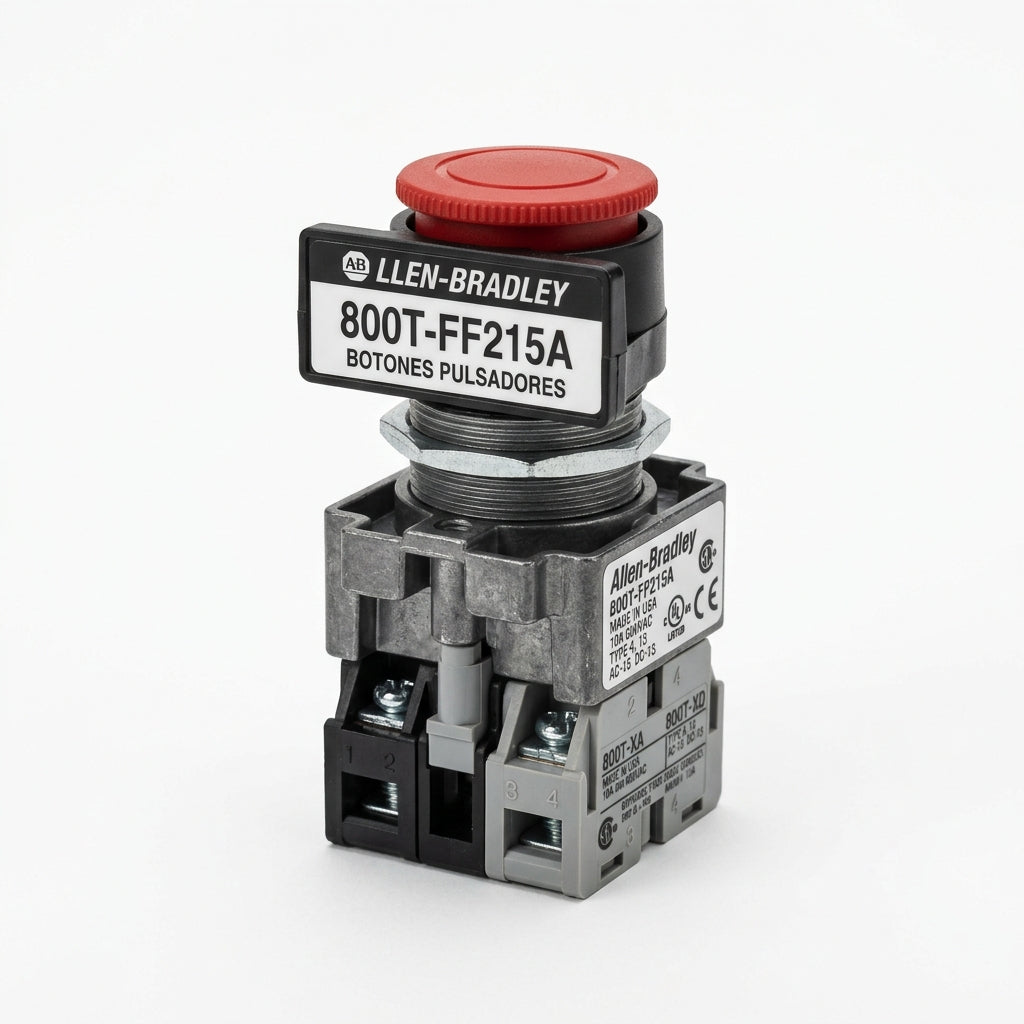 ALLEN-BRADLEY 800T-FF215A BOTONES PULSADORES BOTONERAS Y ACCESORIOS