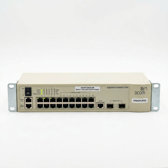 3COM TP0XSPLRF0S EQUIPO DATACOM (REDES Y CABLEADO ESTRUCTURADO)