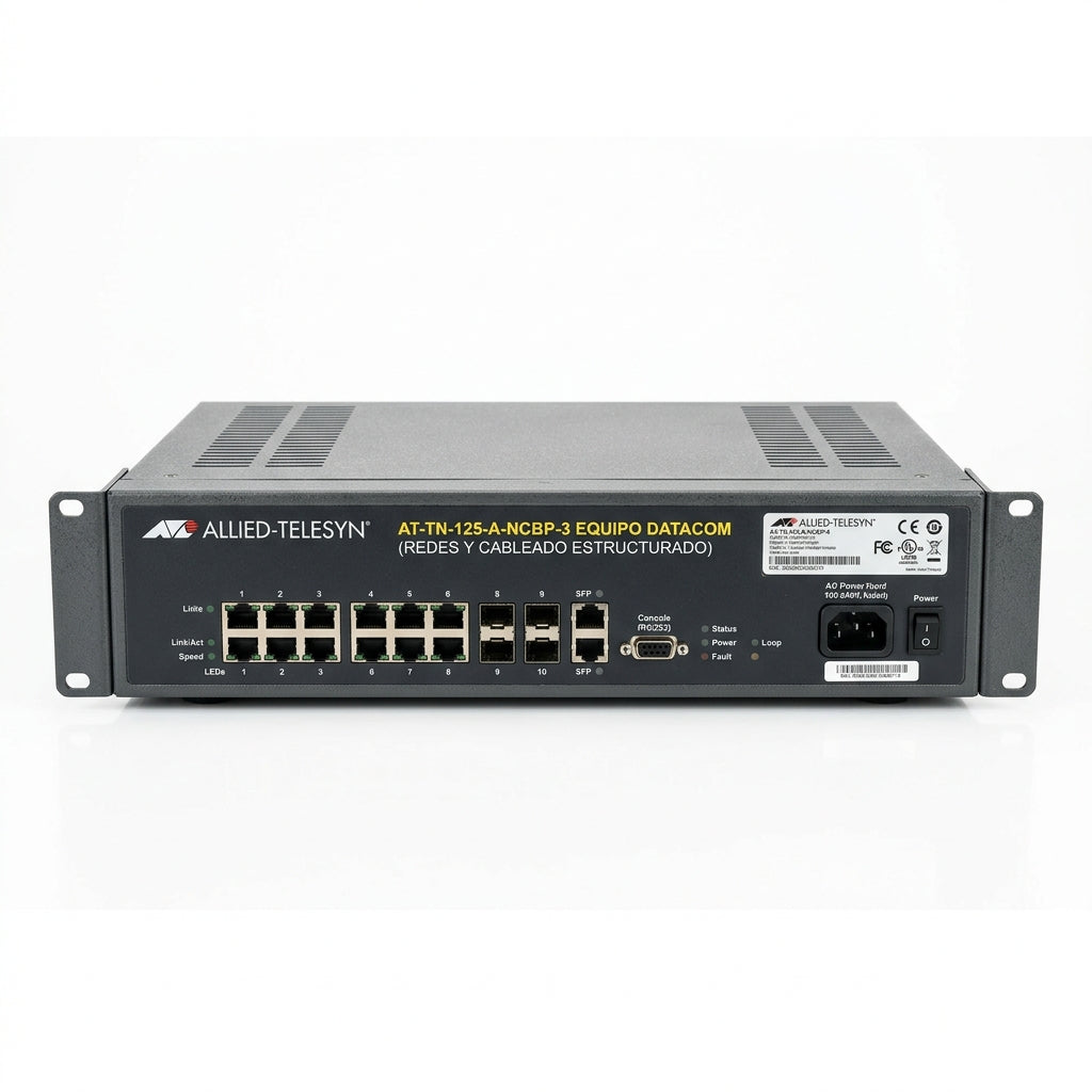 ALLIED-TELESYN AT-TN-125-A-NCBP-3 EQUIPO DATACOM (REDES Y CABLEADO ESTRUCTURADO)