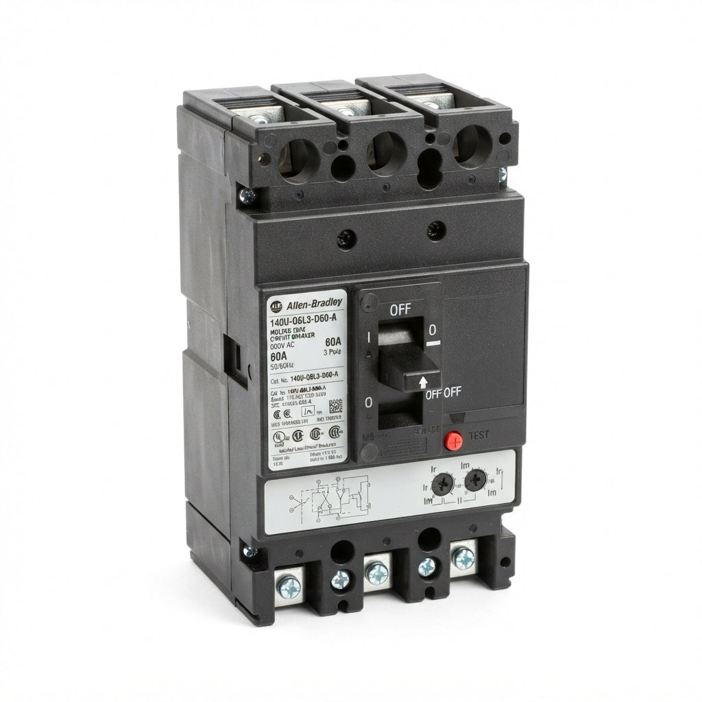 ALLEN-BRADLEY 140U-Q6L3-D60-A INTERRUPTORES TERMOMAGNETICOS EN CAJA MOLDEADA