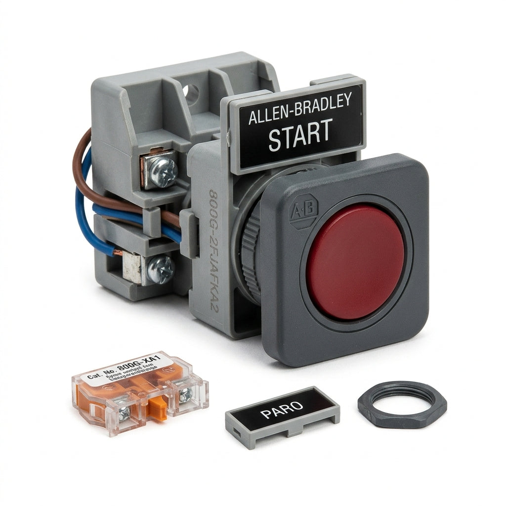ALLEN-BRADLEY 800G-2FJAFKA2 BOTONES PULSADORES BOTONERAS Y ACCESORIOS