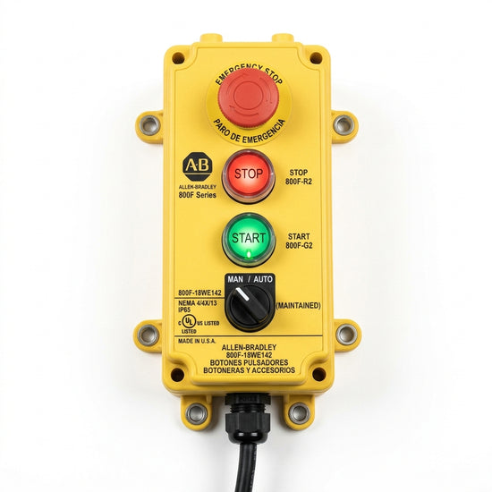 ALLEN-BRADLEY 800F-18WE142 BOTONES PULSADORES BOTONERAS Y ACCESORIOS