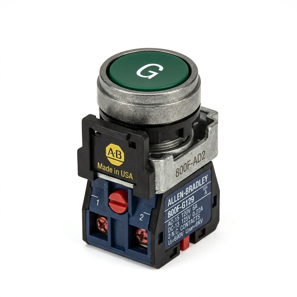ALLEN-BRADLEY 800F-AD2CG129 BOTONES PULSADORES BOTONERAS Y ACCESORIOS