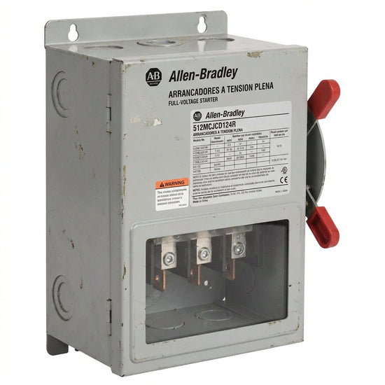 ALLEN-BRADLEY 512MCJCD124R ARRANCADORES A TENSION PLENA