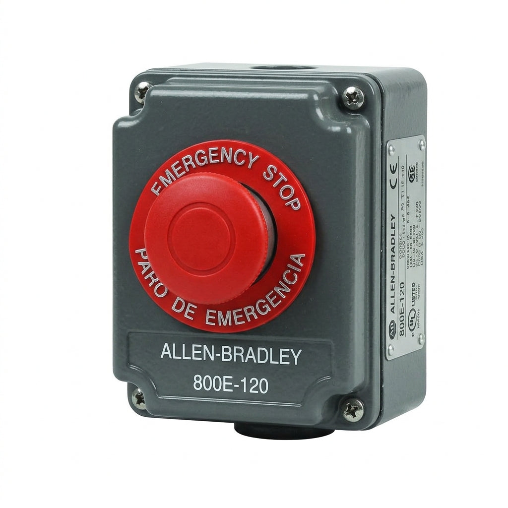 ALLEN-BRADLEY 800E-120 BOTONES PULSADORES BOTONERAS