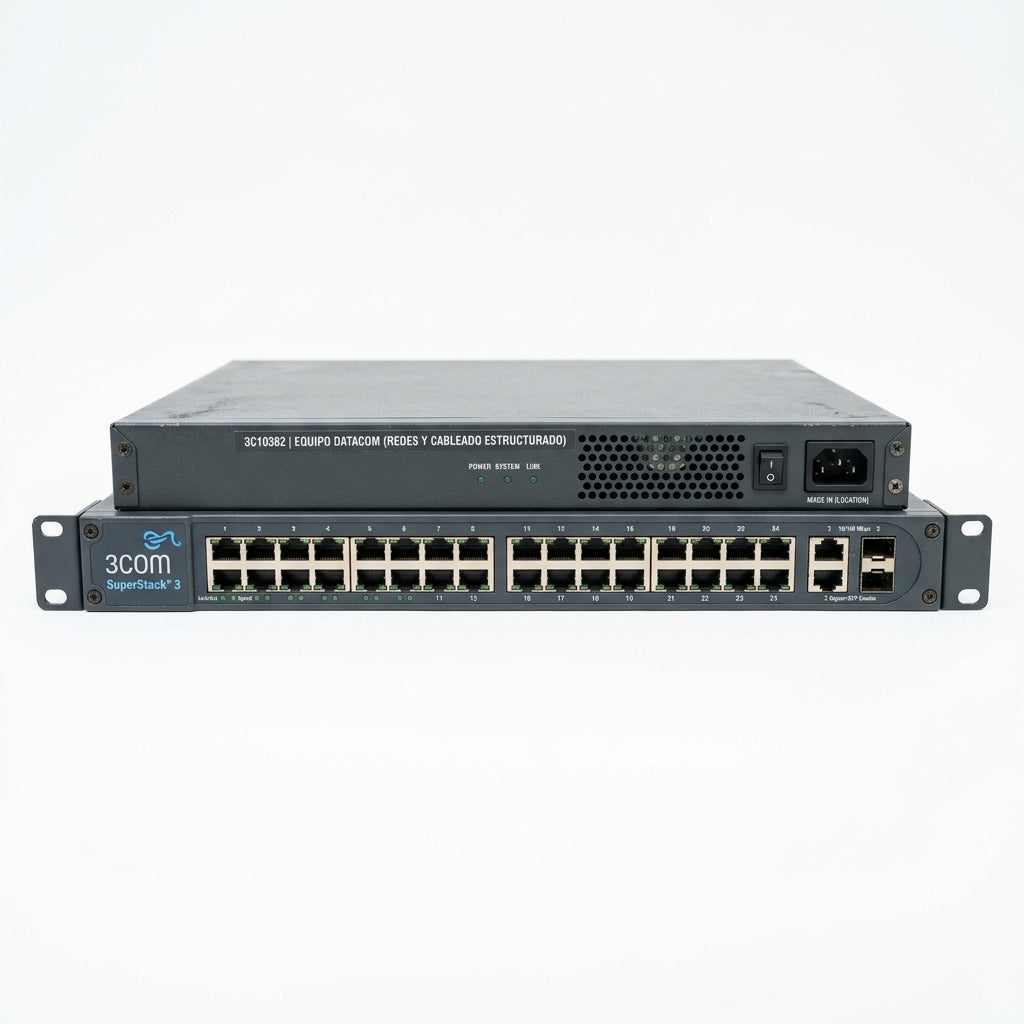3COM 3C10382 EQUIPO DATACOM (REDES Y CABLEADO ESTRUCTURADO)