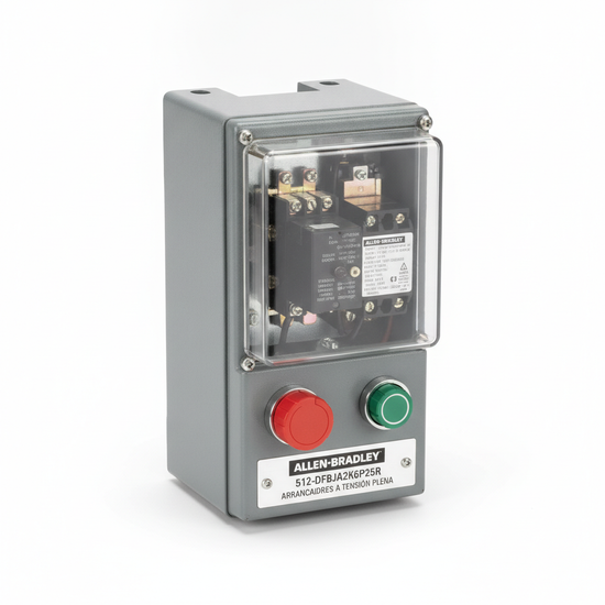 ALLEN-BRADLEY 512-DFBJA2K6P25R ARRANCADORES A TENSION PLENA