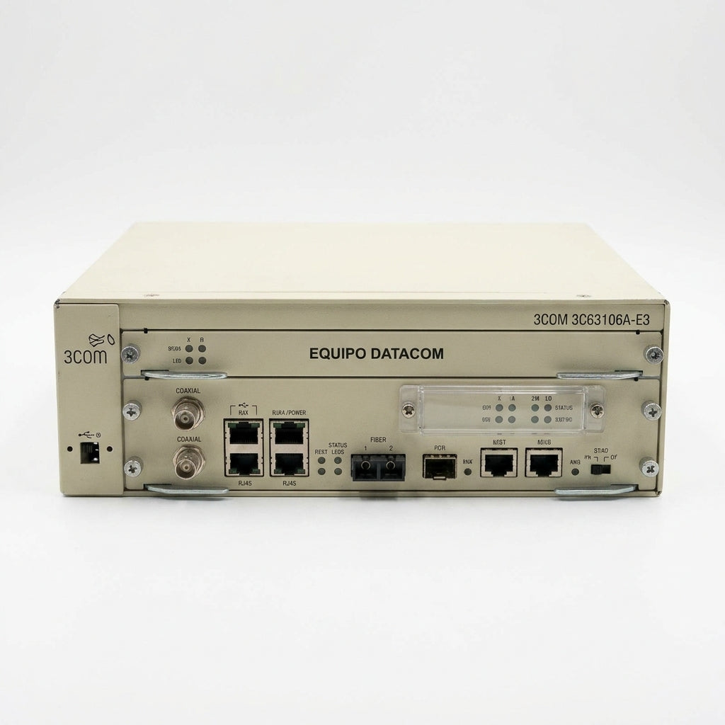 3COM 3C63106A-E3 EQUIPO DATACOM (REDES Y CABLEADO ESTRUCTURADO)