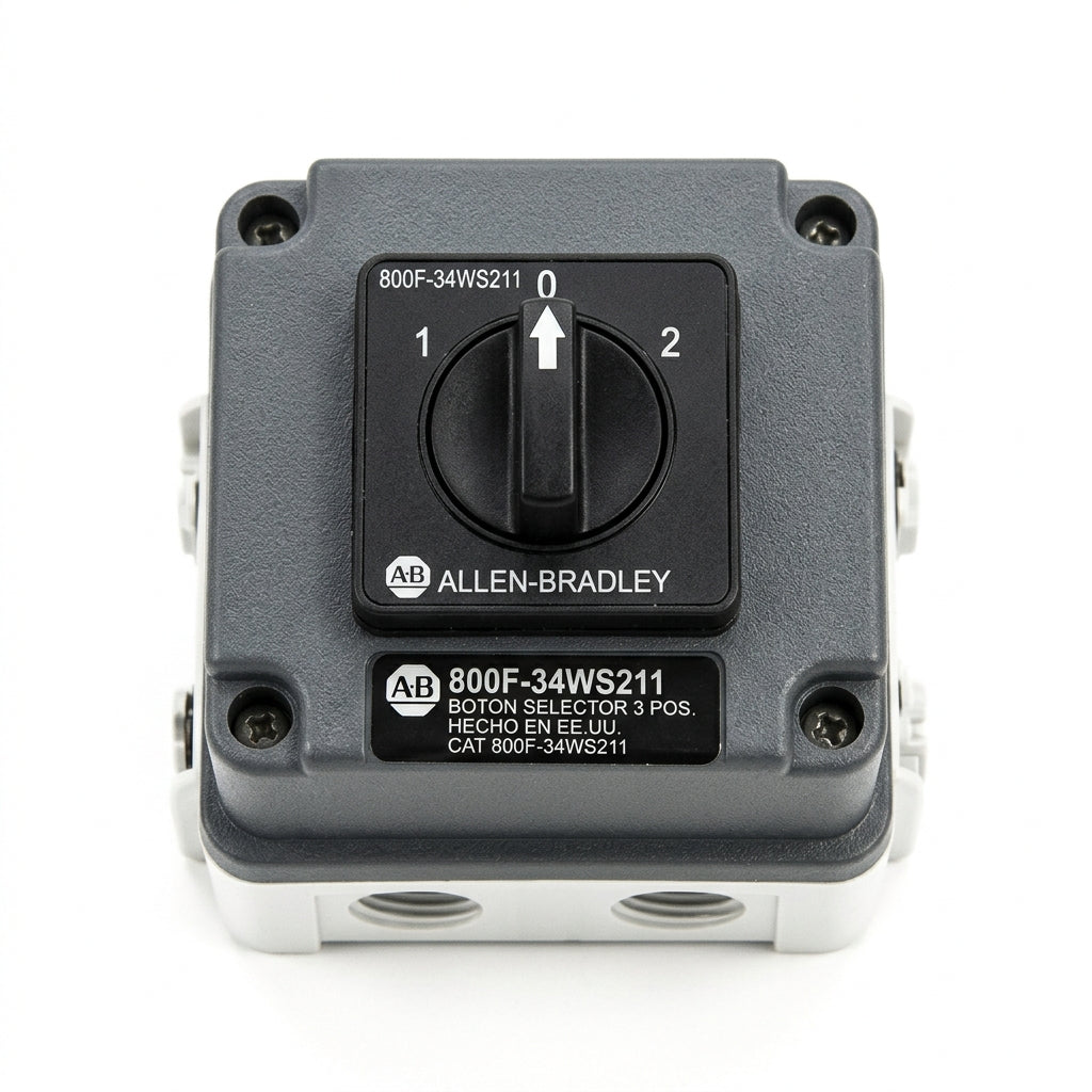 ALLEN-BRADLEY 800F-34WS211 BOTONES PULSADORES BOTONERAS Y ACCESORIOS