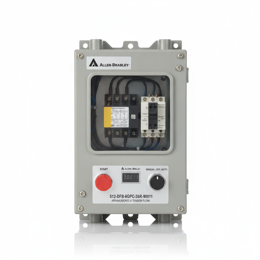 ALLEN-BRADLEY 512-DFB-6GPC-26R-90011 ARRANCADORES A TENSION PLENA