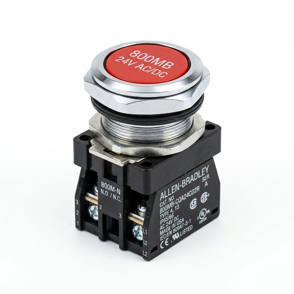 ALLEN-BRADLEY 800MB-CQA24CD2R BOTONES PULSADORES BOTONERAS Y ACCESORIOS