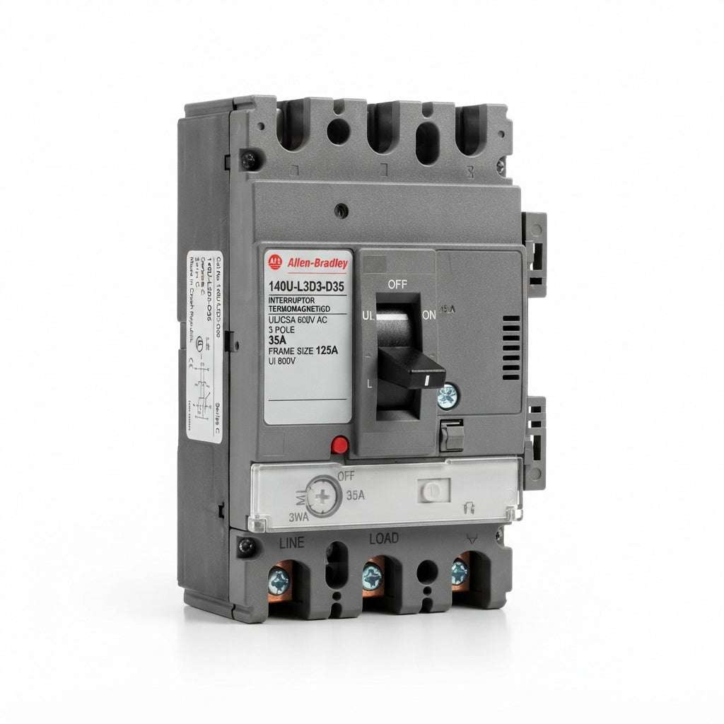 ALLEN-BRADLEY 140U-L3D3-D35 INTERRUPTORES TERMOMAGNETICOS EN CAJA MOLDEADA