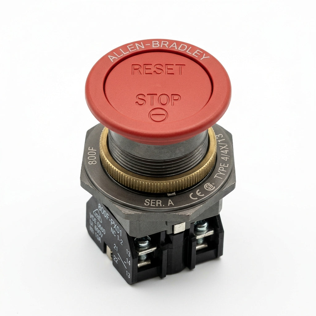 ALLEN-BRADLEY 800FM-MM42 BOTONES PULSADORES BOTONERAS