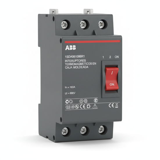 ABB 1SDA061086R1 INTERRUPTORES TERMOMAGNETICOS EN CAJA MOLDEADA