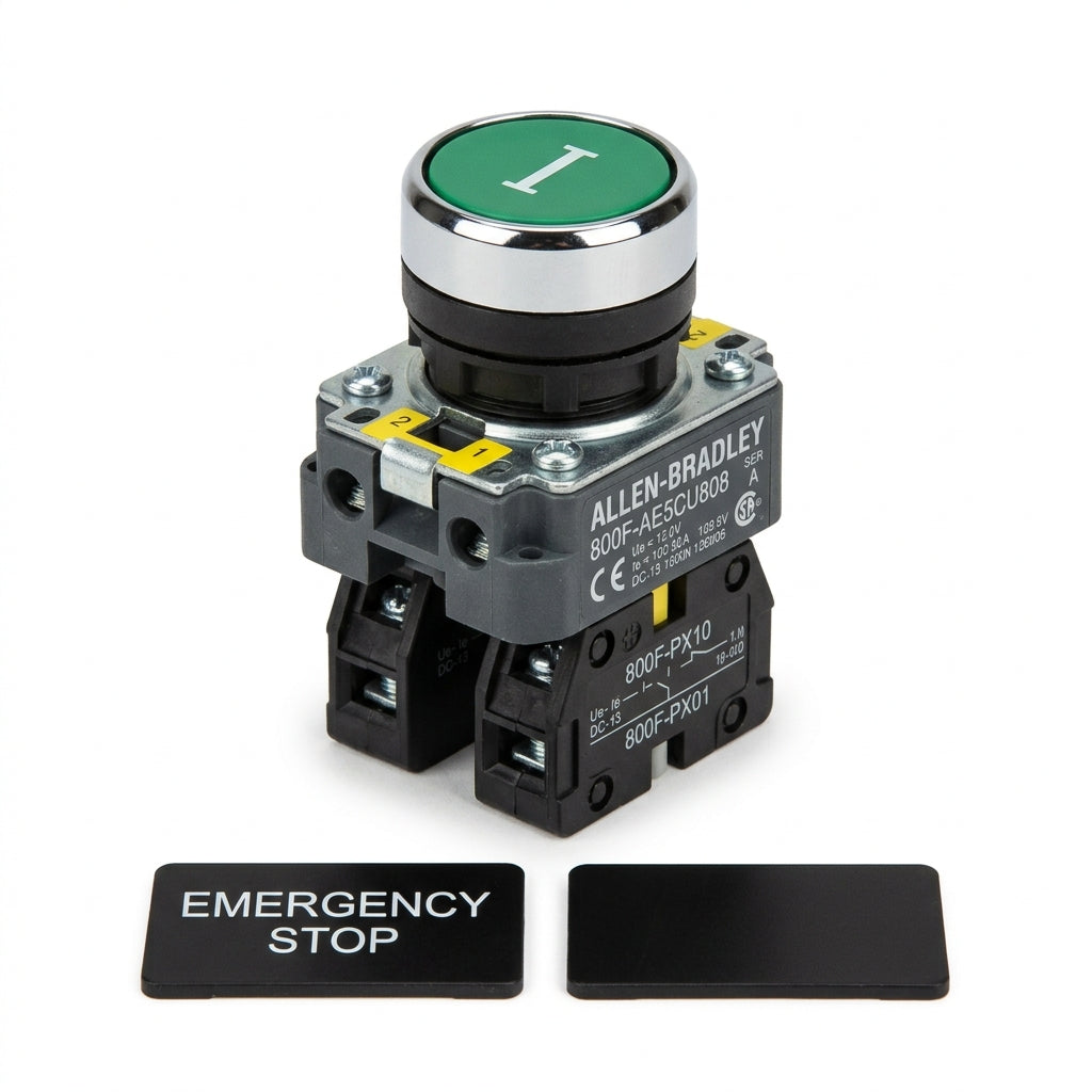 ALLEN-BRADLEY 800F-AE5CU808 BOTONES PULSADORES BOTONERAS Y ACCESORIOS