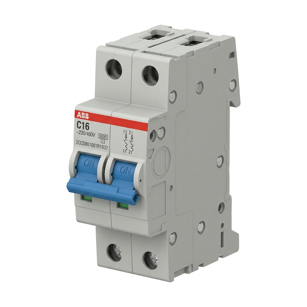 ABB 2CCS861001R1637 INTERRUPTORES TERMOMAGNETICOS MINIATURA RIEL DIN