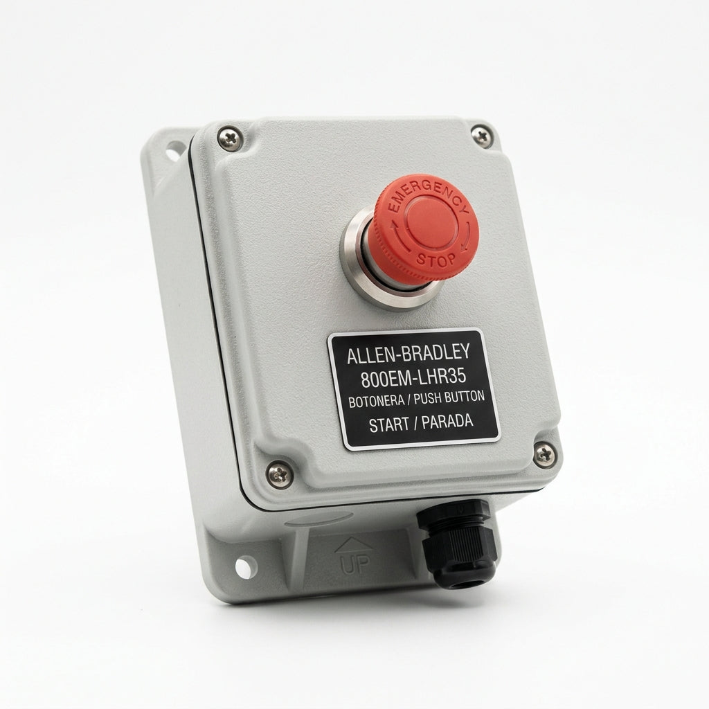 ALLEN-BRADLEY 800EM-LHR35 BOTONES PULSADORES BOTONERAS