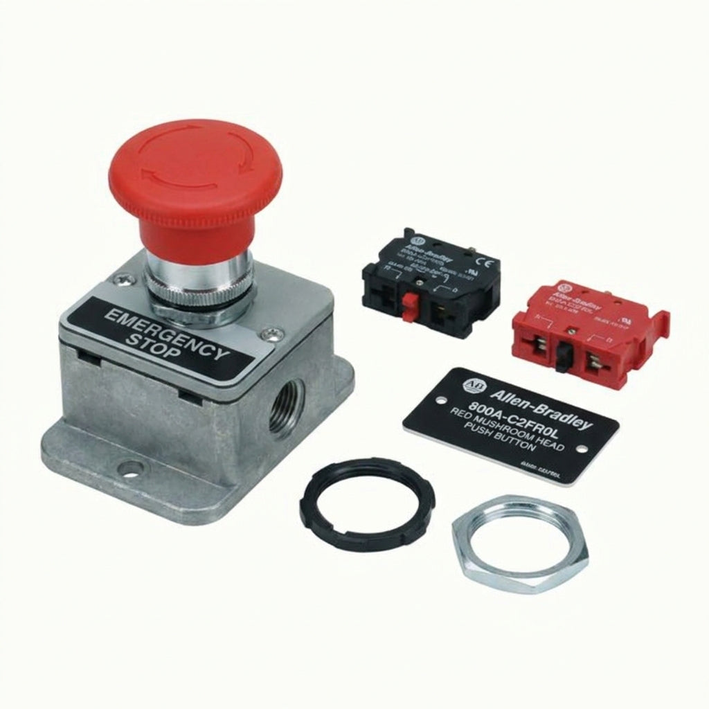 ALLEN-BRADLEY 800A-C2FR0L BOTONES PULSADORES BOTONERAS Y ACCESORIOS