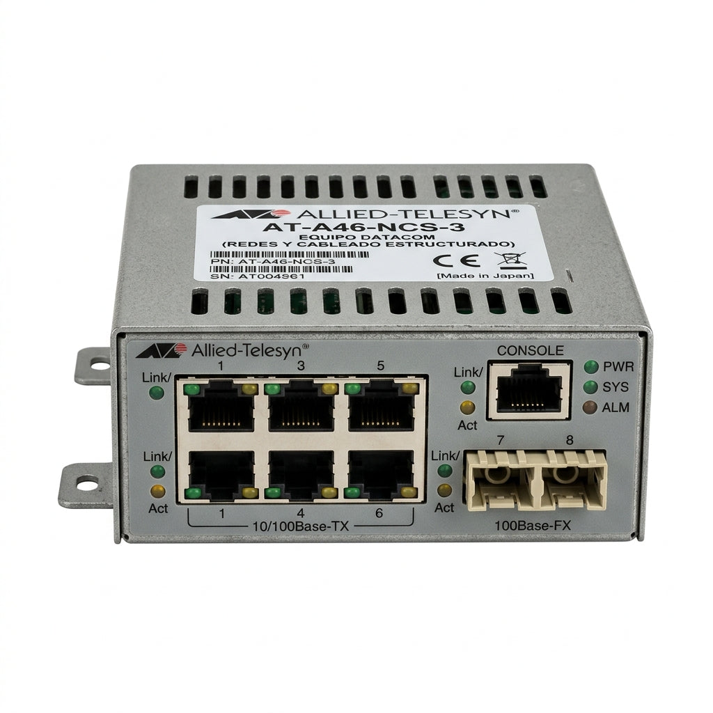 ALLIED-TELESYN AT-A46-NCS-3 EQUIPO DATACOM (REDES Y CABLEADO ESTRUCTURADO)