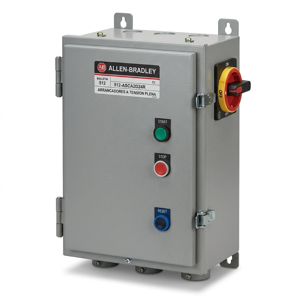 ALLEN-BRADLEY 512-ASCA2D24R ARRANCADORES A TENSION PLENA