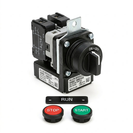 ALLEN-BRADLEY 800MR-QMB24AS BOTONES PULSADORES BOTONERAS Y ACCESORIOS