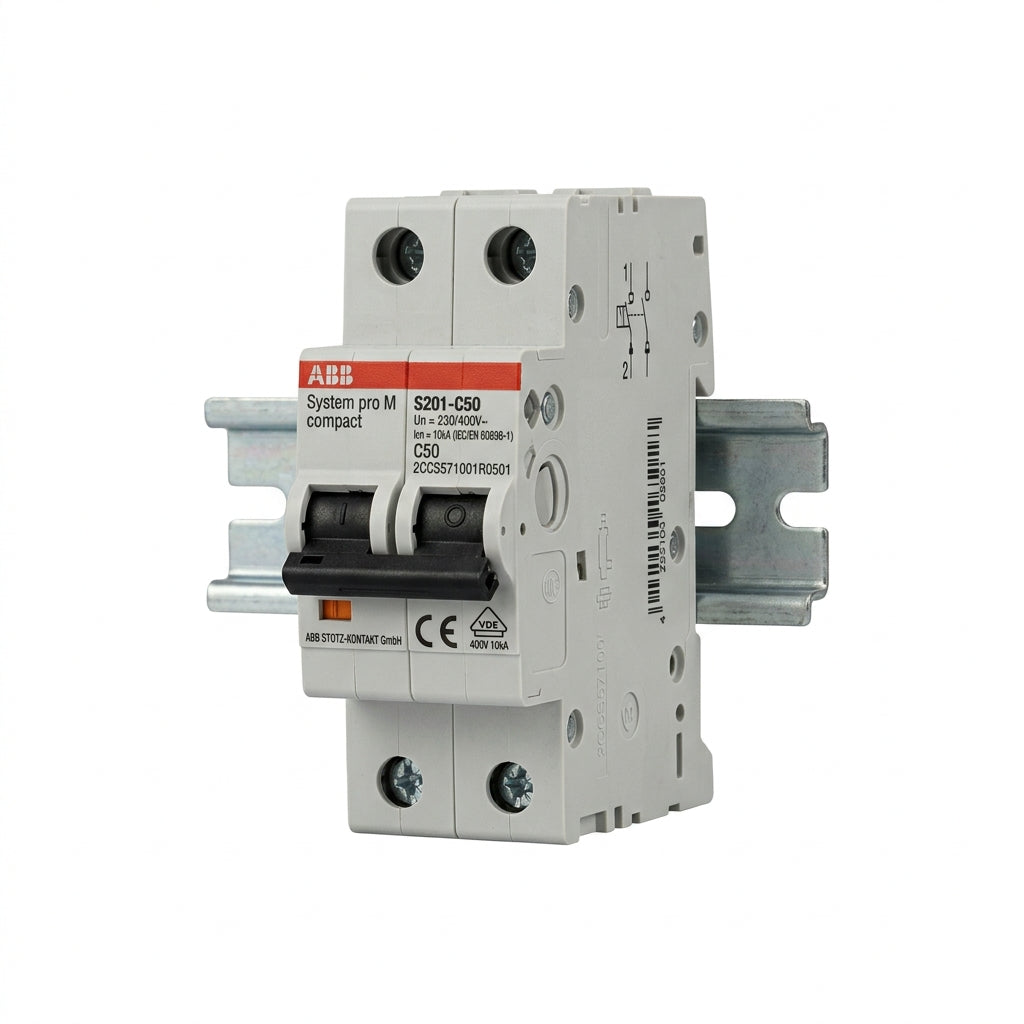 ABB 2CCS571001R0501 INTERRUPTORES TERMOMAGNETICOS MINIATURA RIEL DIN
