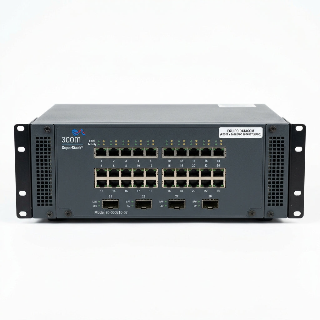 3COM 80-000210-07 EQUIPO DATACOM (REDES Y CABLEADO ESTRUCTURADO)