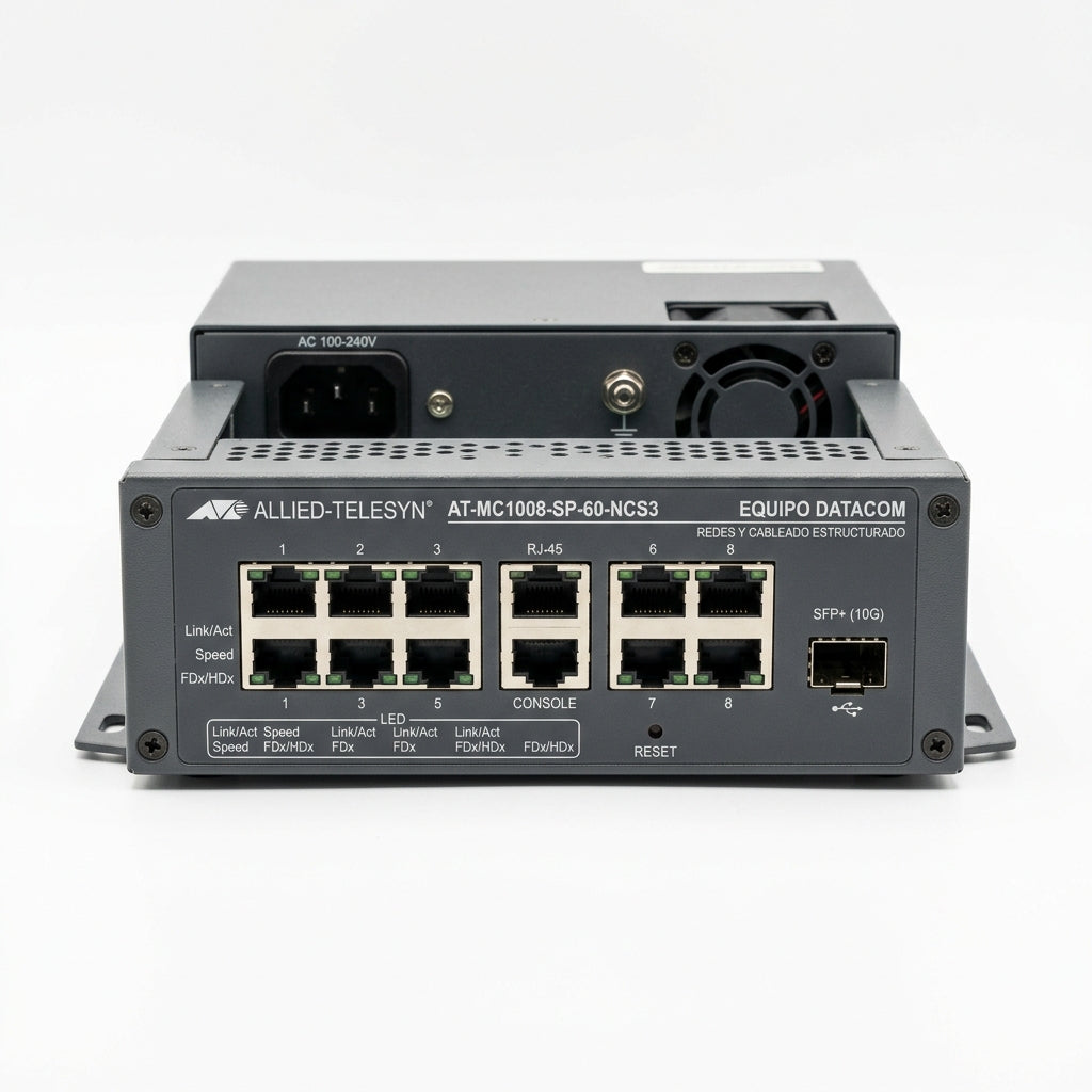 ALLIED-TELESYN AT-MC1008-SP-60-NCS3 EQUIPO DATACOM (REDES Y CABLEADO ESTRUCTURADO)