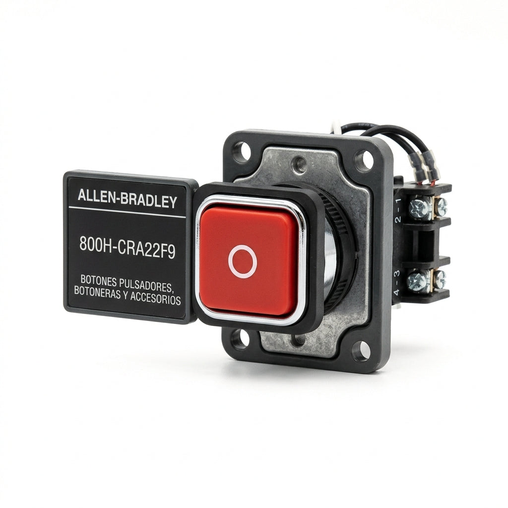 ALLEN-BRADLEY 800H-CRA22F9 BOTONES PULSADORES BOTONERAS Y ACCESORIOS