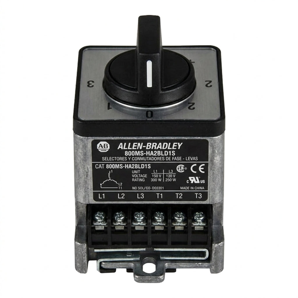 ALLEN-BRADLEY 800MS-HA2BLD1S SELECTORES Y CONMUTADORES DE FASE - LEVAS