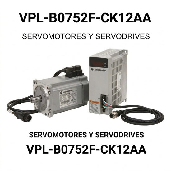 ALLEN-BRADLEY VPL-B0752F-CK12AA SERVOMOTORES Y SERVODRIVES