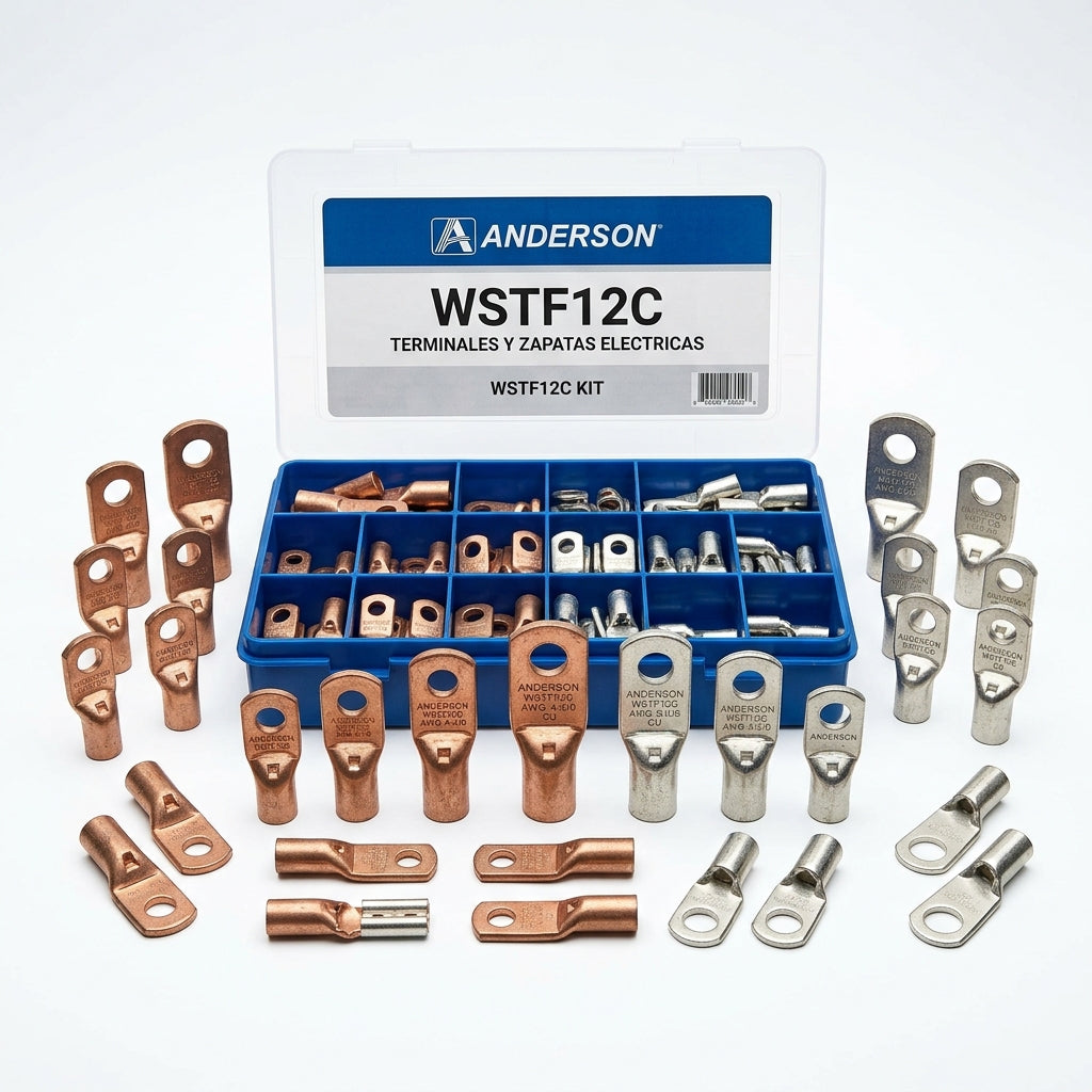 ANDERSON WSTF12C TERMINALES Y ZAPATAS ELECTRICAS
