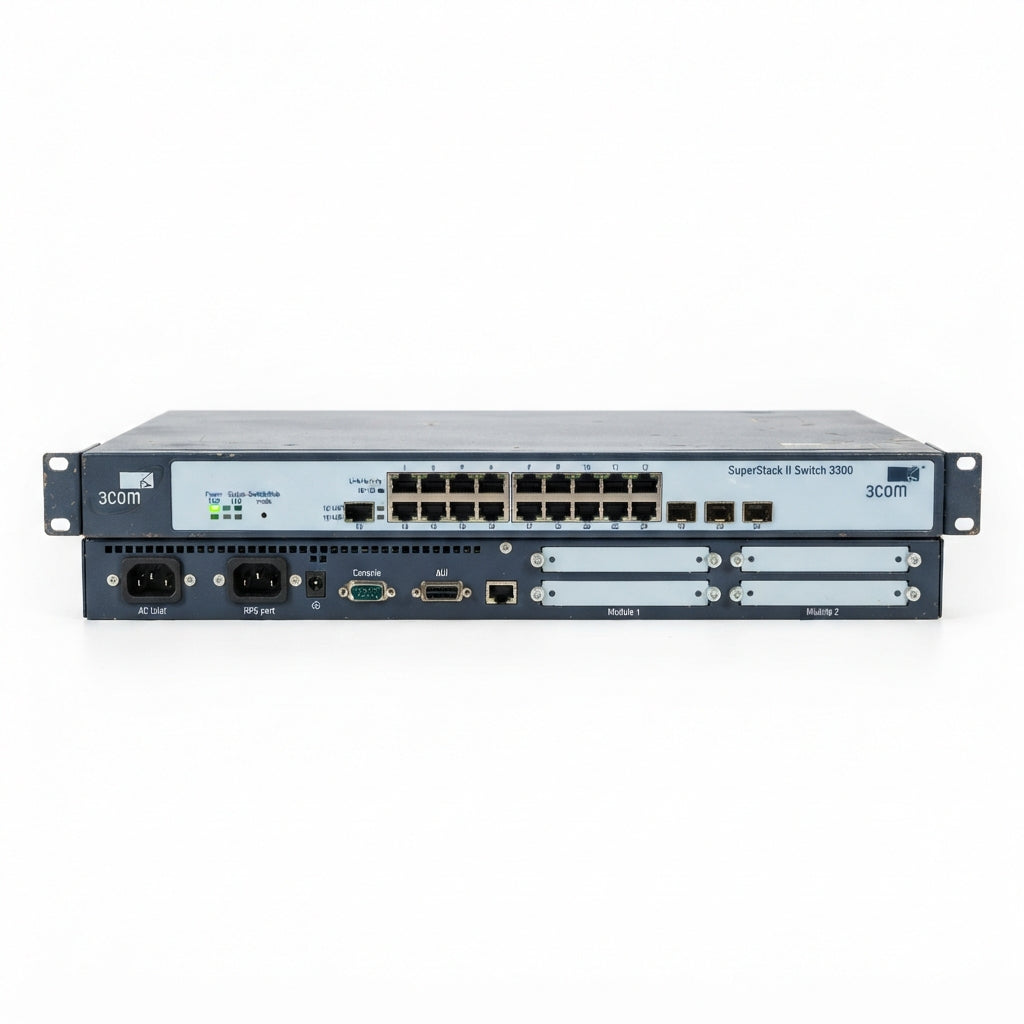 3COM 3300-10027 EQUIPO DATACOM (REDES Y CABLEADO ESTRUCTURADO)