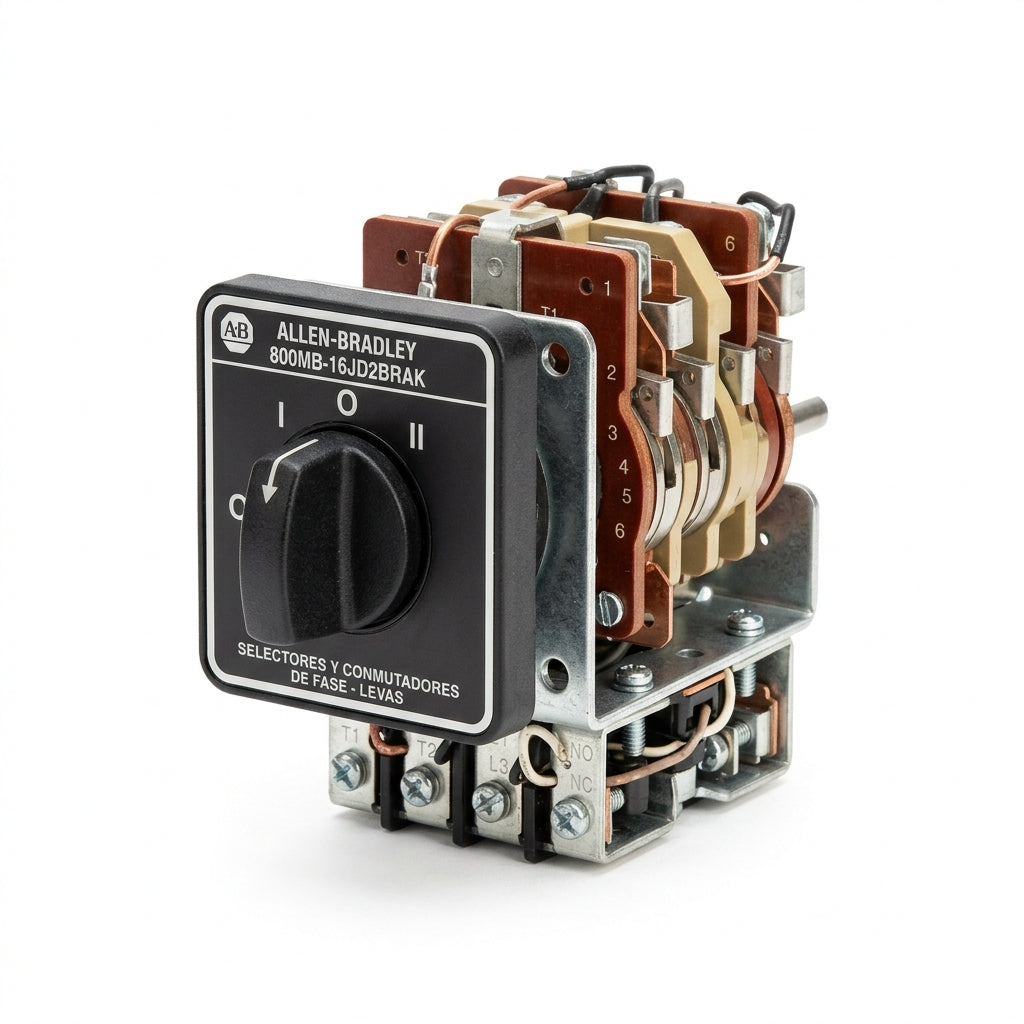 ALLEN-BRADLEY 800MB-16JD2BRAK SELECTORES Y CONMUTADORES DE FASE - LEVAS