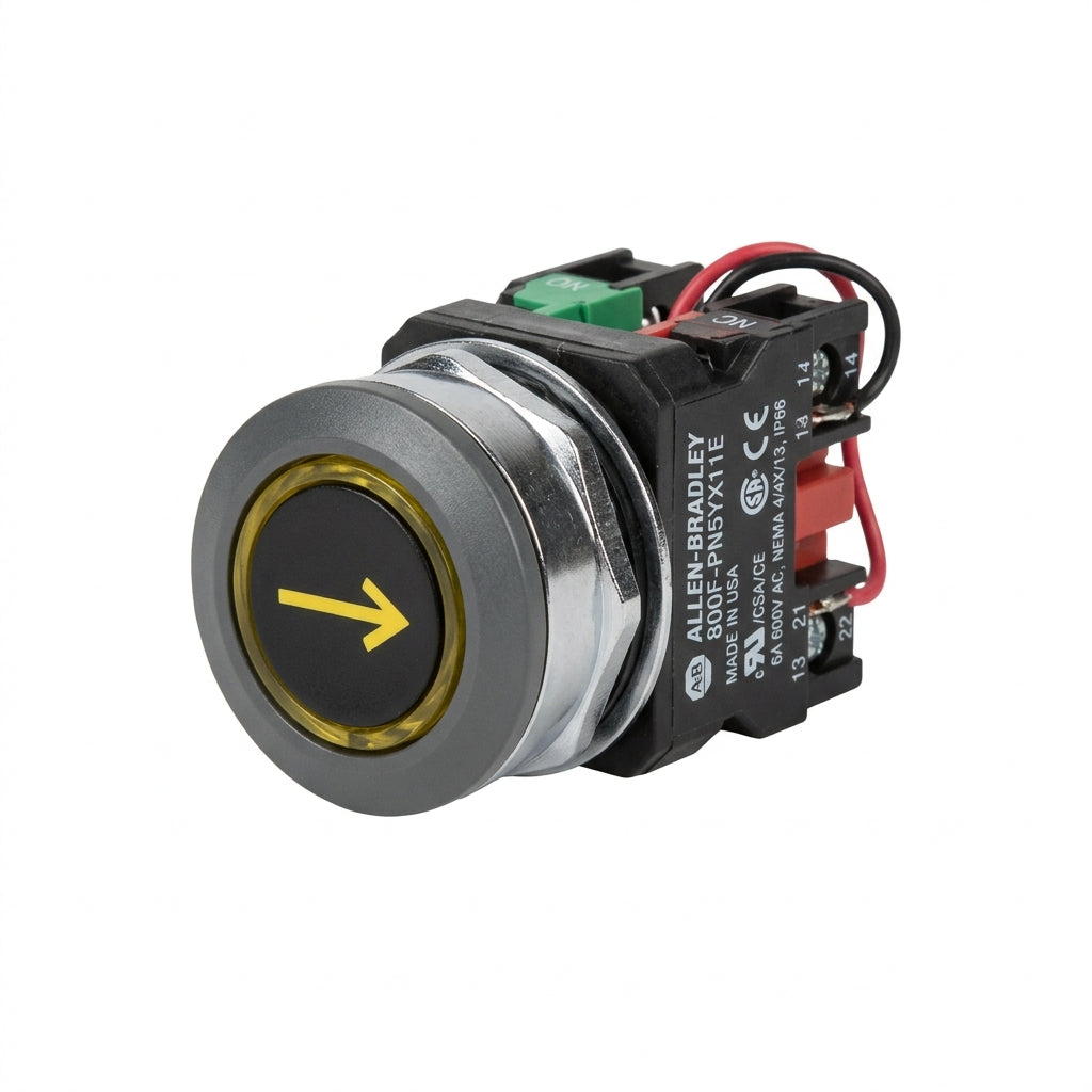 ALLEN-BRADLEY 800F-PN5YX11E BOTONES PULSADORES BOTONERAS Y ACCESORIOS