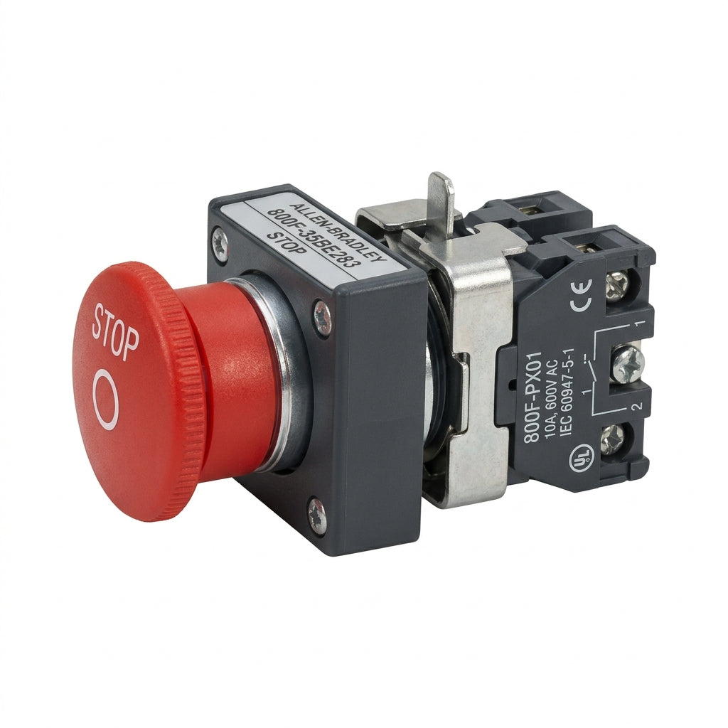 ALLEN-BRADLEY 800F-35BE283 BOTONES PULSADORES BOTONERAS Y ACCESORIOS