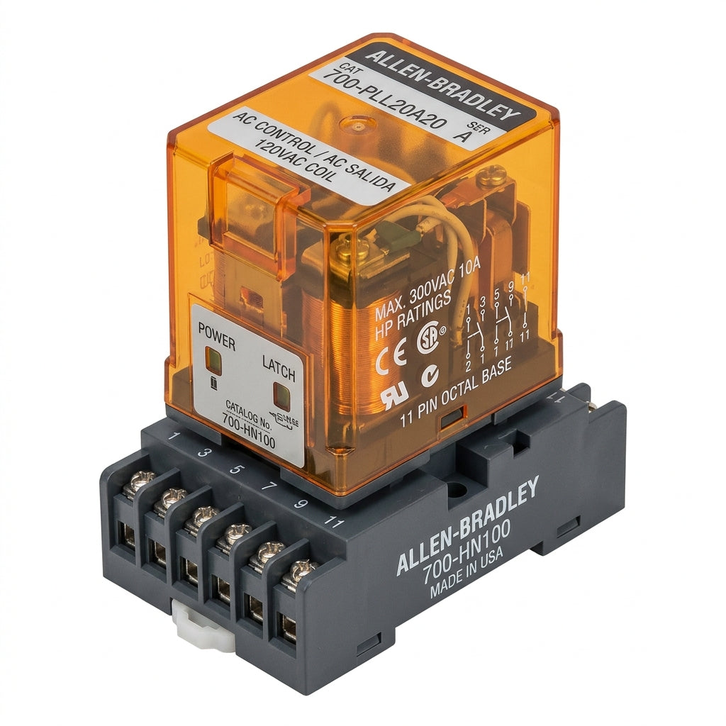 ALLEN-BRADLEY 700-PLL20A20 RELEVADORES DE CONTROL ELECTRONICOS Y ENCAPSULADOS