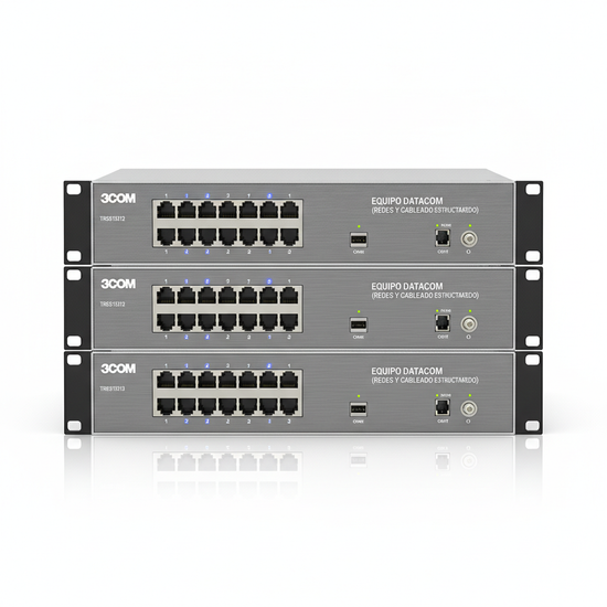 3COM TRSS13212 EQUIPO DATACOM (REDES Y CABLEADO ESTRUCTURADO)