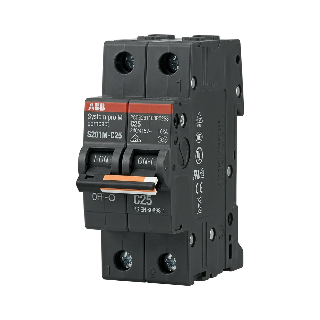 ABB 2CDS281103R0258 INTERRUPTORES TERMOMAGNETICOS MINIATURA RIEL DIN