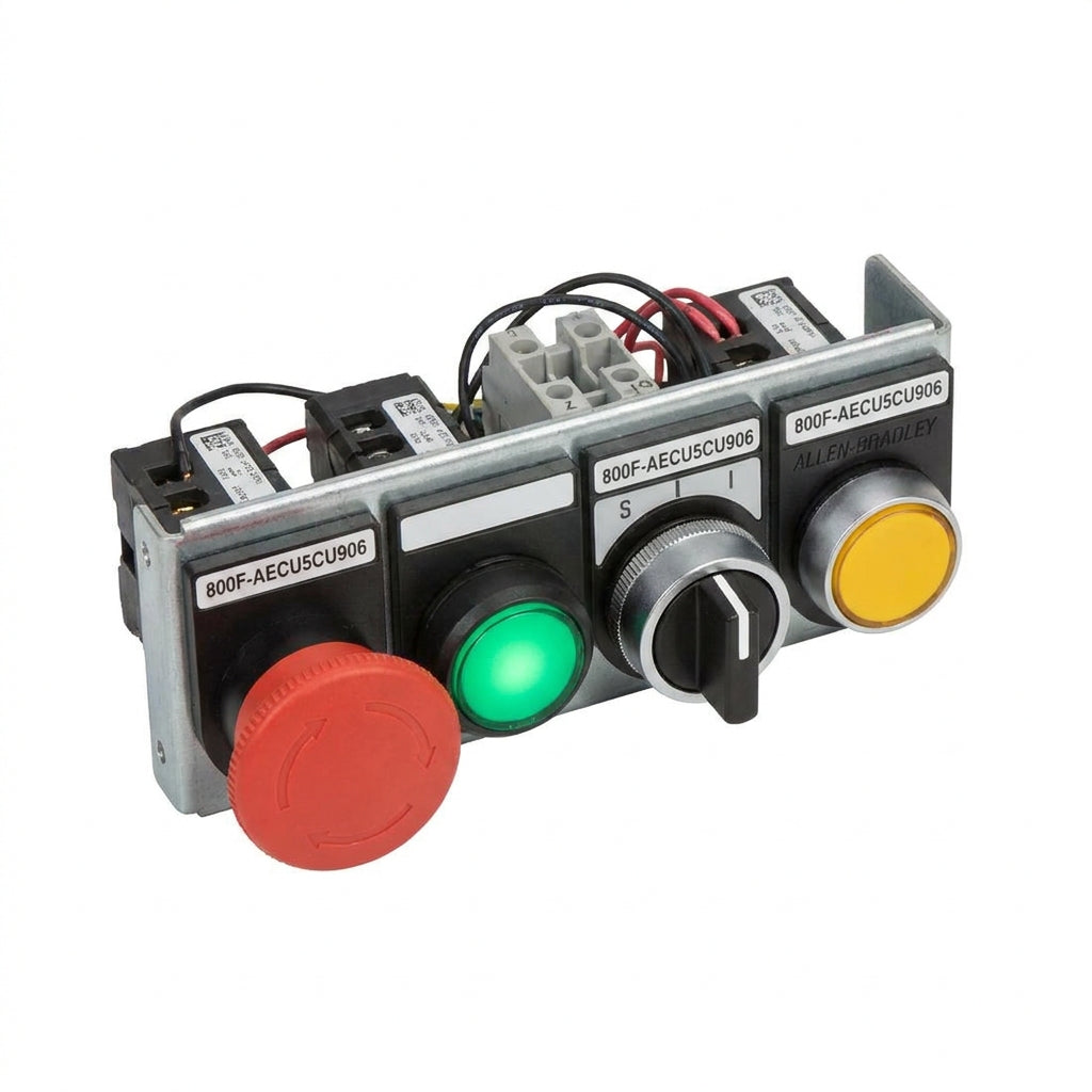 ALLEN-BRADLEY 800F-AECU5CU906 BOTONES PULSADORES BOTONERAS Y ACCESORIOS