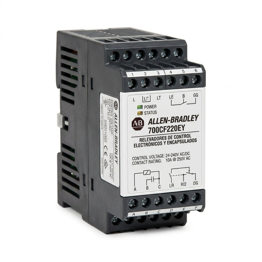 ALLEN-BRADLEY 700CF220EY RELEVADORES DE CONTROL ELECTRONICOS Y ENCAPSULADOS