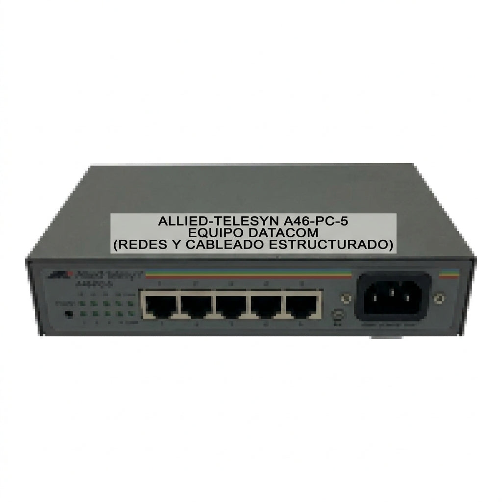 ALLIED-TELESYN A46-PC-5 EQUIPO DATACOM (REDES Y CABLEADO ESTRUCTURADO)