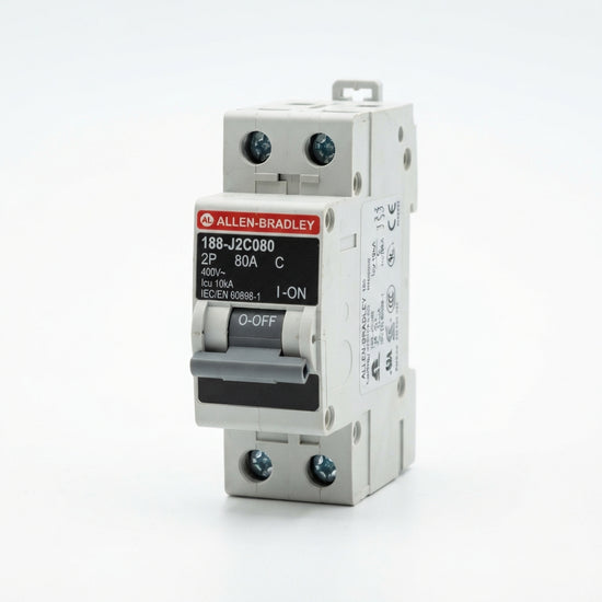 ALLEN-BRADLEY 188-J2C080 INTERRUPTORES TERMOMAGNETICOS MINIATURA RIEL DIN