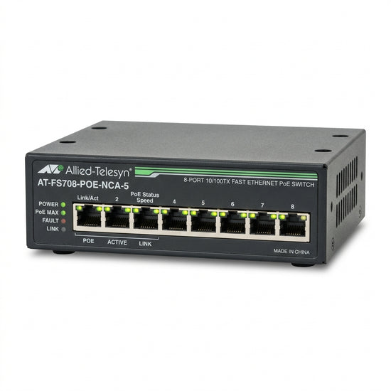 ALLIED-TELESYN AT-FS708-POE-NCA-5 EQUIPO DATACOM (REDES Y CABLEADO ESTRUCTURADO)